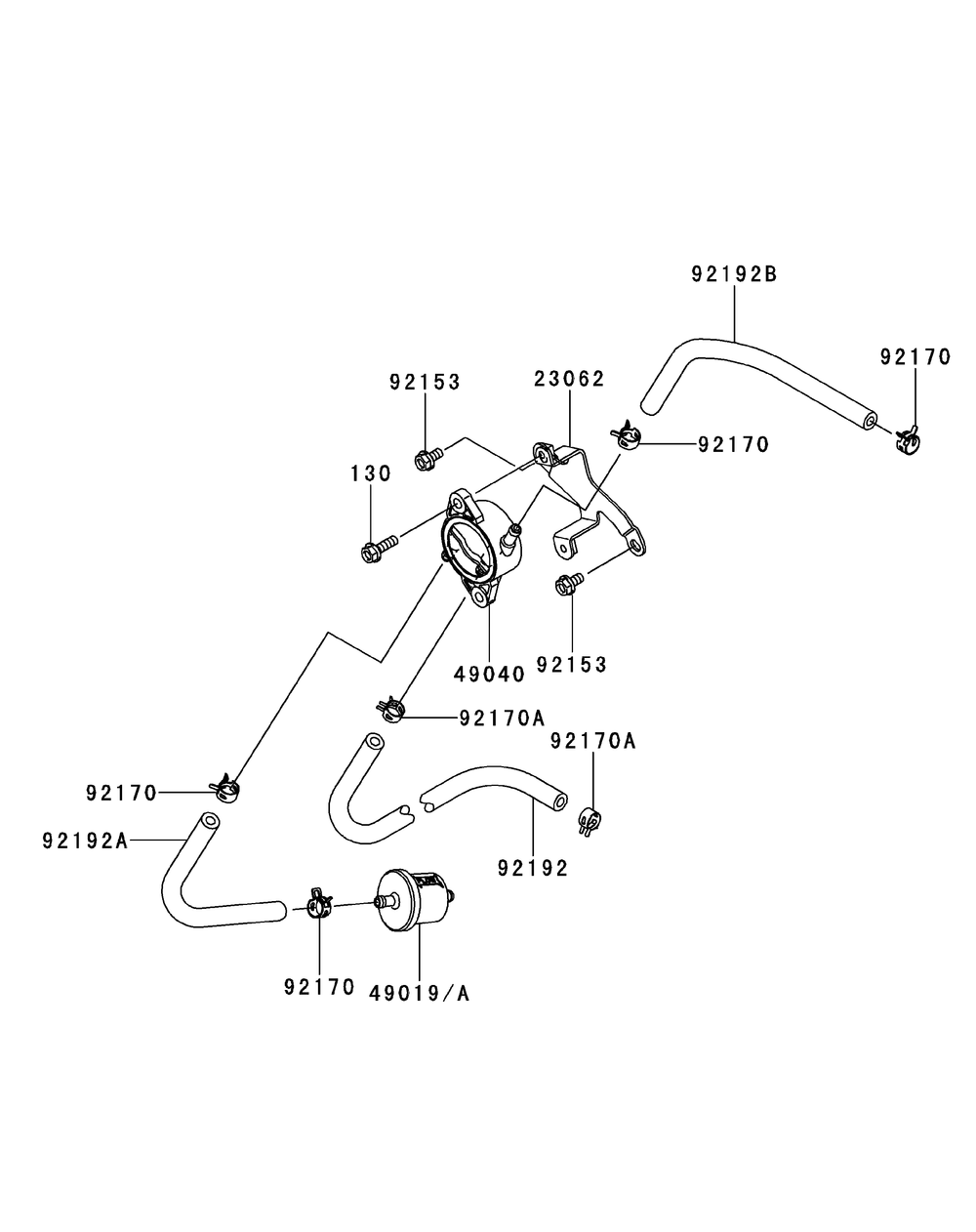 Kawasaki Fx1000-S09 Fuel Tank And Fuel Valve Diagram and Parts List for M72-KW (53BI8CT8050-37HP)(2011 & After) Cub Cadet Lawn Tractor